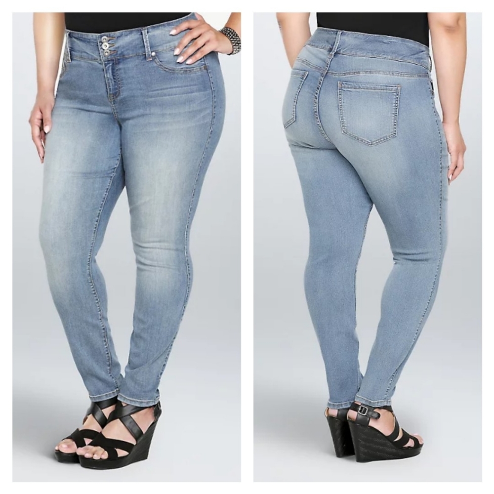 🆕️➕ Torrid 💜 High Rise Stretch Skinny Jeggings